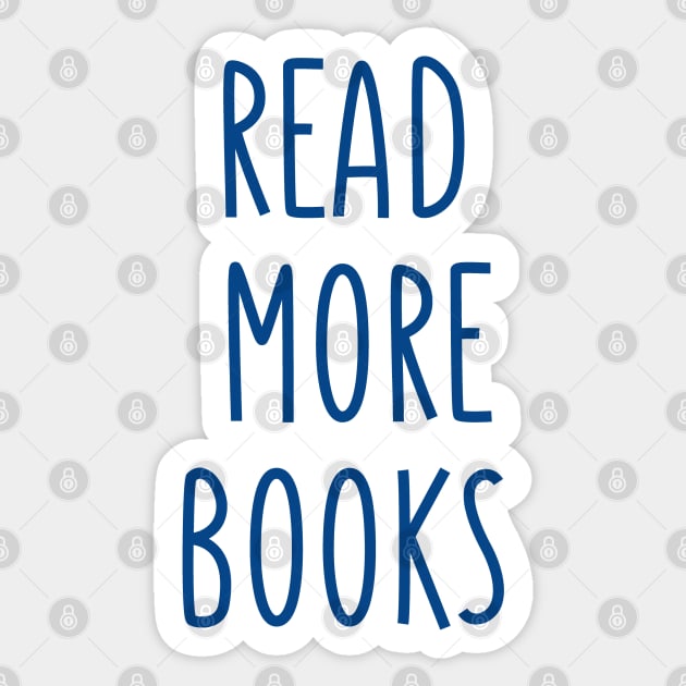 Read More Books Sticker by behappystore